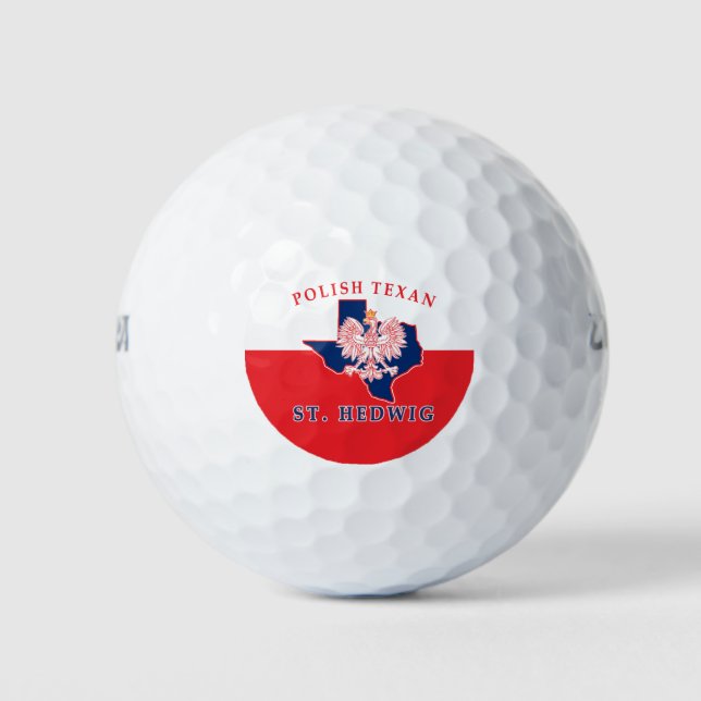 Balles De Golf St. Hedwig Texan polonais (Devant)