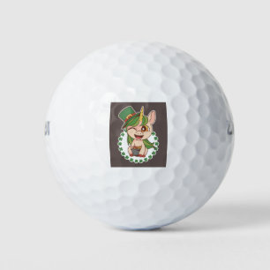 Balles De Golf St patrick Unicorn