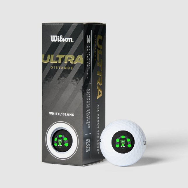 Balles De Golf St. Patrick's FrankenCheese Golf Balls (Emballage)