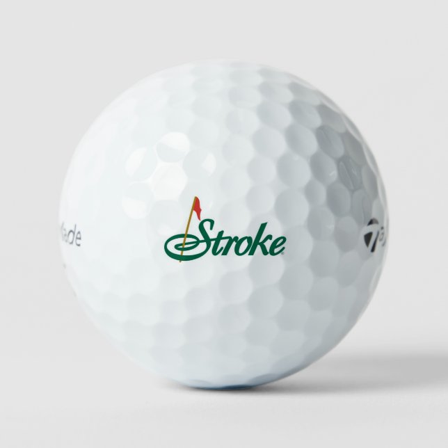 balles de golf STROKE x Taylor Made TPS (Recto)