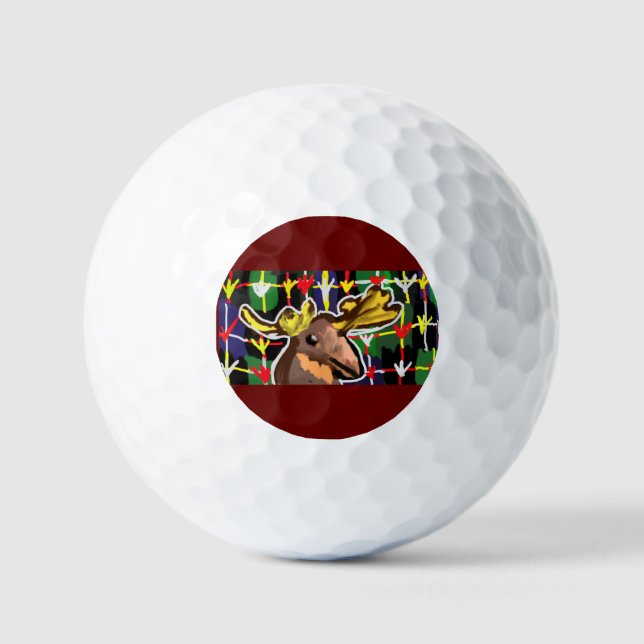 Balles De Golf Style art orignal (Recto)