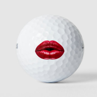 Balles De Golf Style de lèvres chaudes
