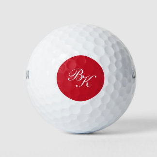 Balles De Golf Style de monogramme classe