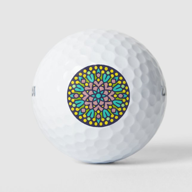 Balles De Golf style mosaïque (Devant)