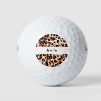 Balles De Golf Style Motif léopard
