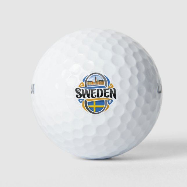 Balles De Golf Suède (Devant)