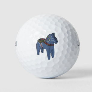 Balles De Golf Suède Dala Horse Dalecarlian suédois