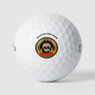 Balles De Golf Sugar skull bloodcurdling intimidating and scary