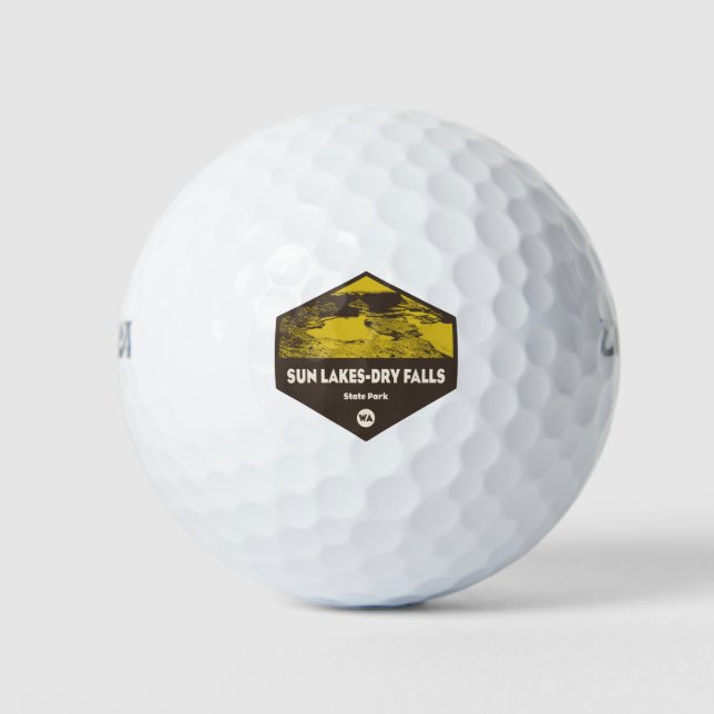 Balles De Golf Sun Lakes-Dry Falls State Park Washington (Devant)