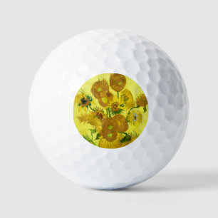 Balles De Golf Sunflowers Vincent van Gogh