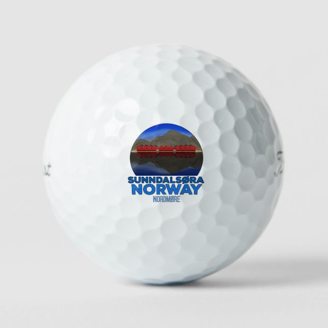 Balles De Golf Sunndalsøra Nordmøre Norvège (Recto)