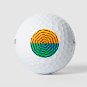 Balles De Golf Sunrise numérique par Kenneth Yoncich