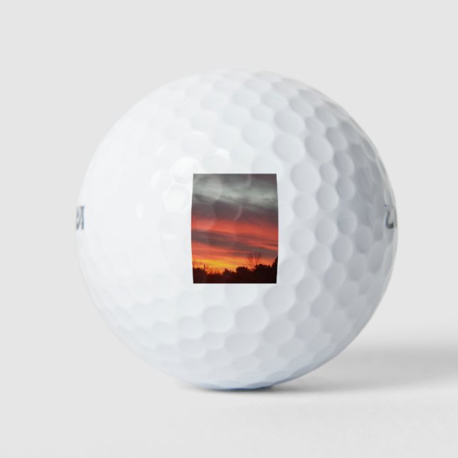 Balles De Golf Sunset de la Nouvelle Angleterre (Devant)