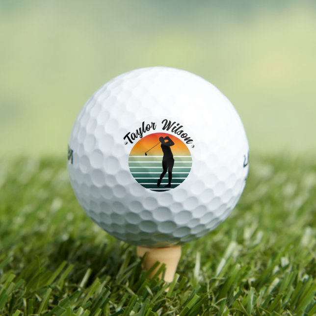 Balles De Golf Sunset Fairway (T-shirt Insitu)