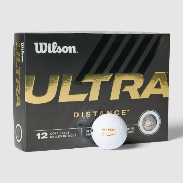 Balles De Golf Super grand-mère (Emballage)