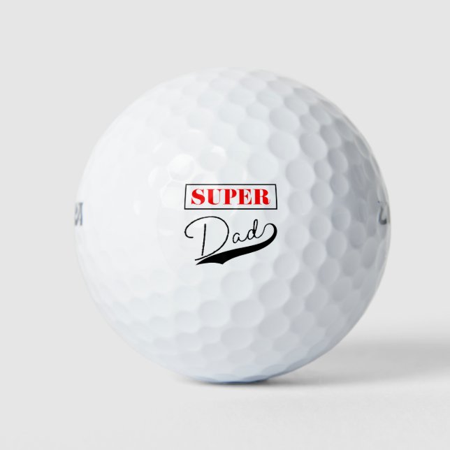 Balles De Golf Super papa (Devant)