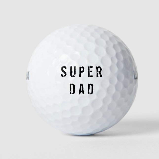 Balles De Golf Super papa (Devant)