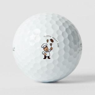 Balles De Golf Super Papa Cadeau d'anniversaire de la fête des pè
