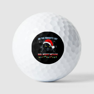 Balles De Golf Sur La Liste Coquine Et Je Regrette Rien Chat Chri
