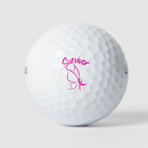 Balles De Golf Survivant du cancer du sein