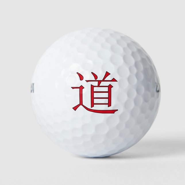 Balles De Golf symbole dao rouge (Devant)