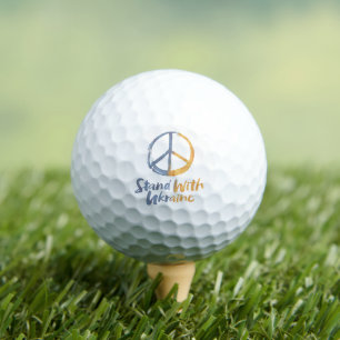 Balles De Golf Symbole de la PAIX - La guerre
