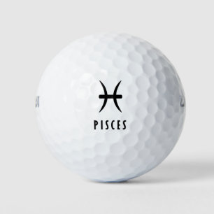 Balles De Golf Symbole zodiaque de Pisces