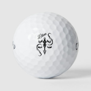 Balles De Golf SYMBOLE Zodiaque Libra Balls de golf