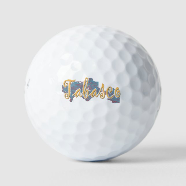 Balles De Golf Tabasco (Devant)