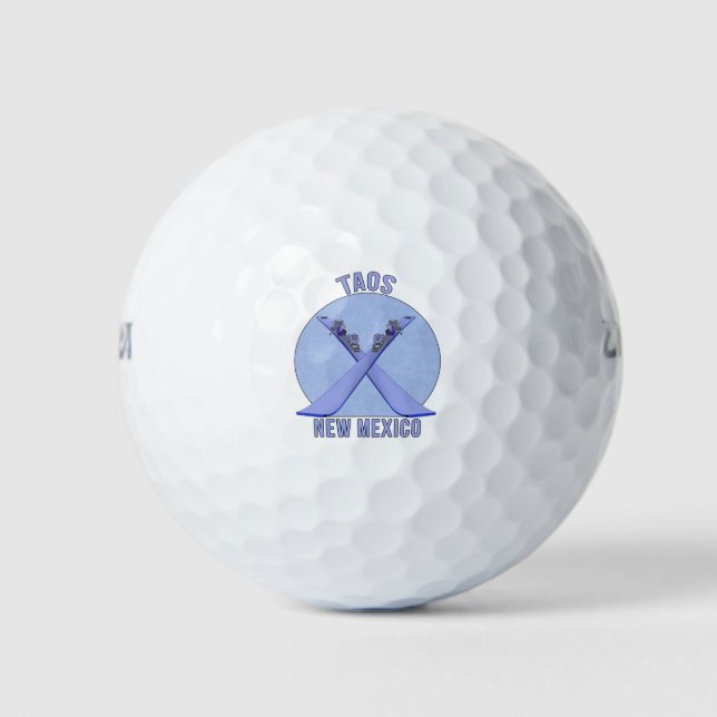 Balles De Golf Taos, Nouveau-Mexique (Devant)