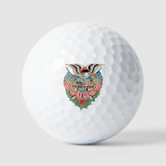 Balles De Golf Tatouage de la marine américaine