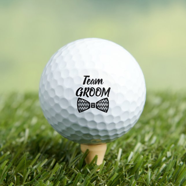 Balles De Golf Team Groom Black Gifts Mariage groomsmsmans party (T-shirt Insitu)
