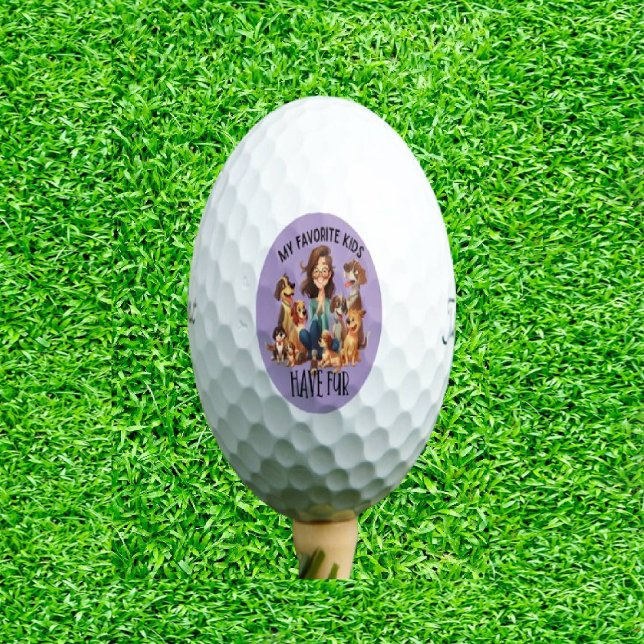 Balles De Golf Tee Off avec une torsion de tendance (Elegance Teed Up!)