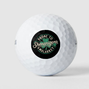 Balles De Golf Tendance aux farces et au baratin de la Saint-Patr