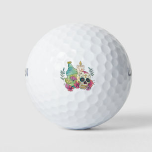 Balles De Golf Tequila Sugar Skull