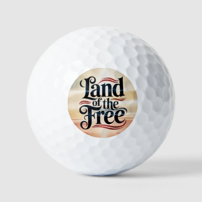 Balles De Golf Terre des Libres (Recto)