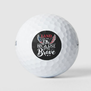 Balles De Golf Terre des Libres à cause du courageux vétéran