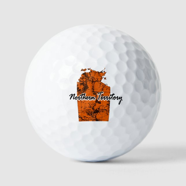 Balles De Golf Territoire du Nord (Recto)