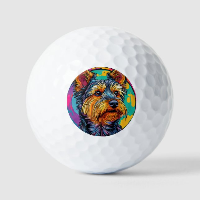 Balles De Golf Tervier australien chien (Recto)