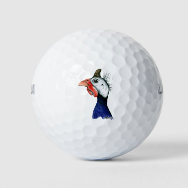 Balles De Golf Tête de Guinée (Devant)