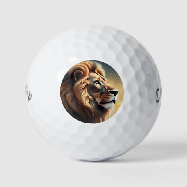 Balles De Golf Tête de lion (Devant)