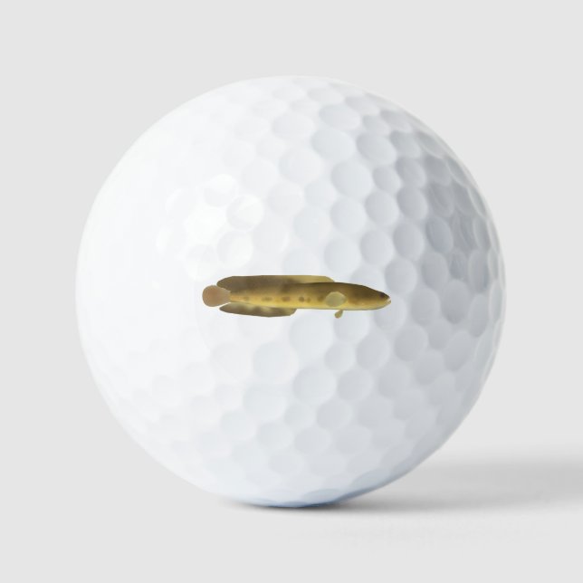Balles De Golf Tête de serpent à taches orange (Recto)