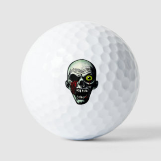 Balles De Golf Tête de zombie