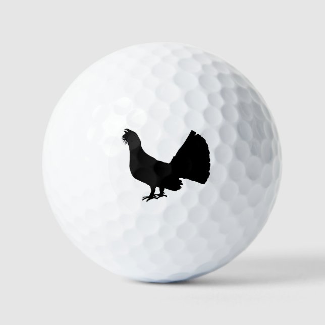Balles De Golf Tétras lyre (Recto)