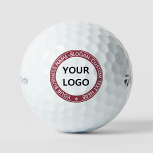 Balles De Golf Texte du logo personnalisé Timbres personnalisés B