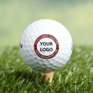 Balles De Golf Texte et couleurs de logo personnalisés Tampons de