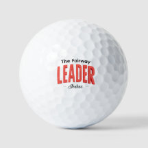 Texte graphique de leader rouge gras