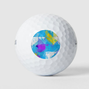 Balles De Golf Texture peinte