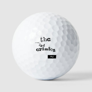 Balles De Golf thaddeus & crimson