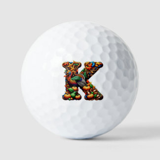 Balles De Golf Thanksgiving gift for letter k